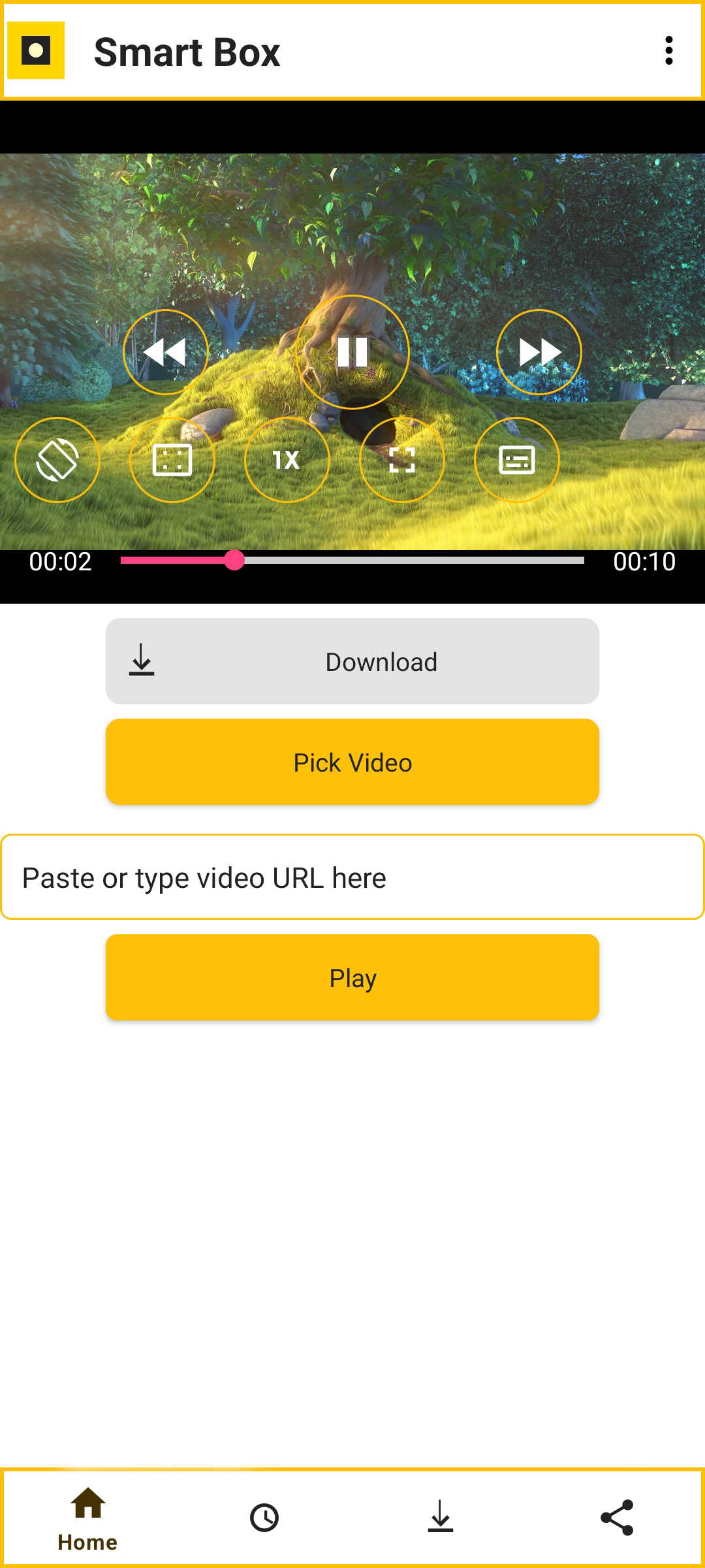 Smart Box Mobile App Preview